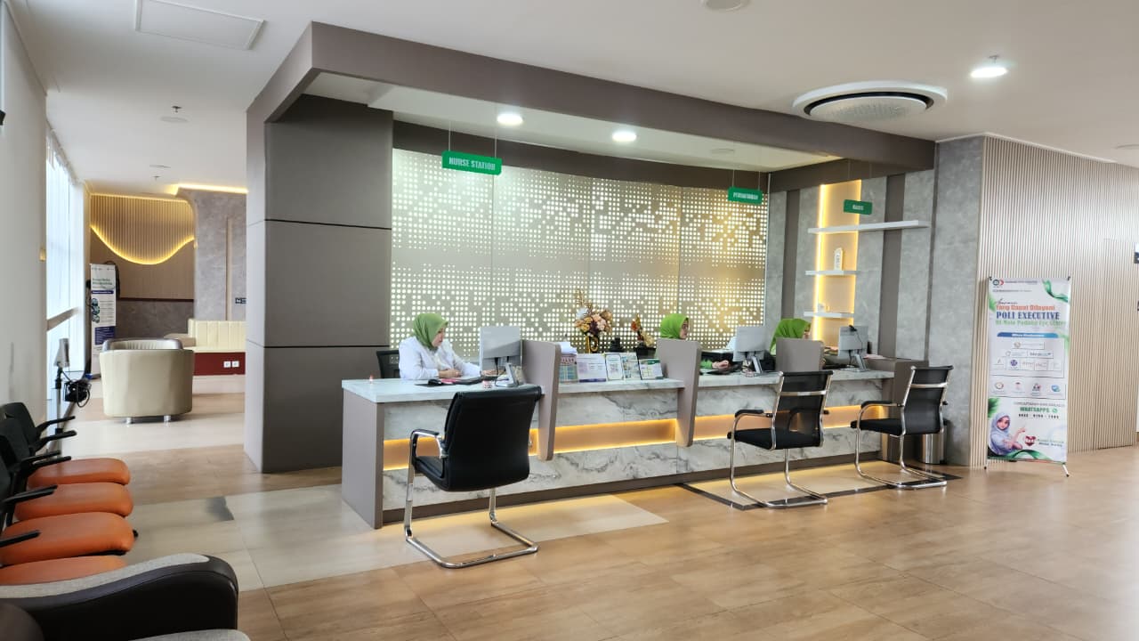 Nurse station & pendaftaran poli eksekutif